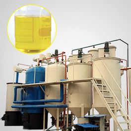 Waste oil purification industry