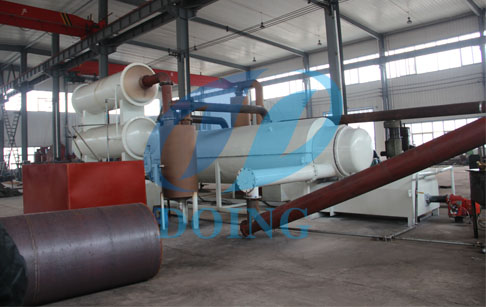 waste plastic pyrolysis plant