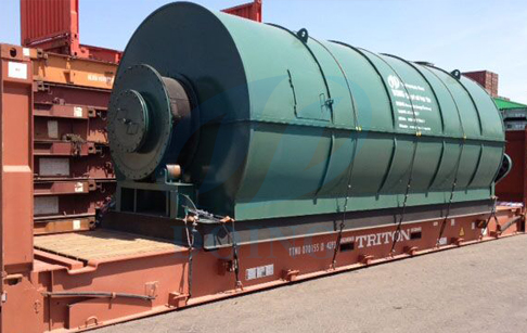 tire to oil pyrolysis plant