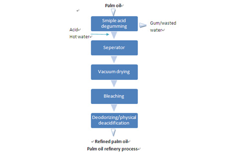 Palm oil production process