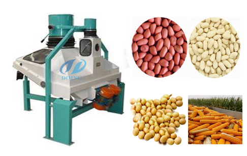 The functions of gravity stoner in oil seeds cleaning process