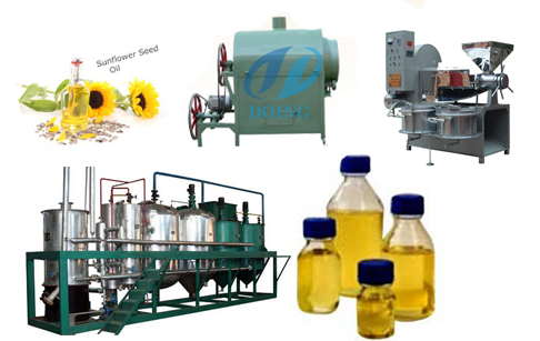 sunflower oil mill plant