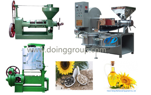 Sunflower oil making machine