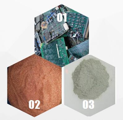 pcb recycling machine