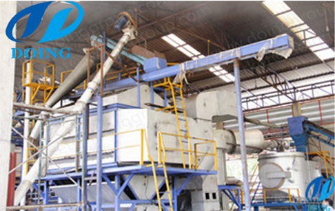 5T/D palm oil mill plant installed in Thailand