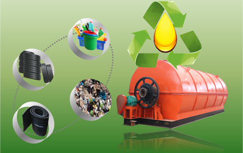 used rubber and plastic recycling machine 