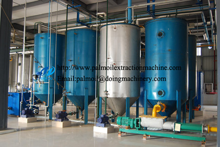 palm oil refinery machine