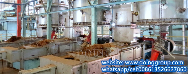 palm oil processing plant