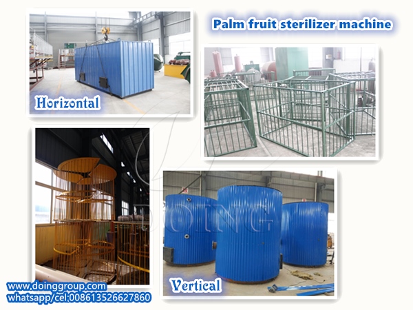 palm fruit sterilizer