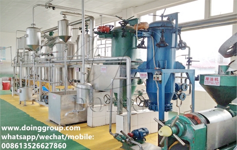 cooking oil refining machine