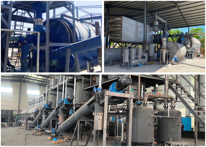 DOING waste pyrolysis machines process design