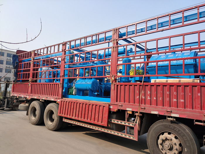 Henan DOING shipped skid-mounted medical plastic waste to diesel machine
