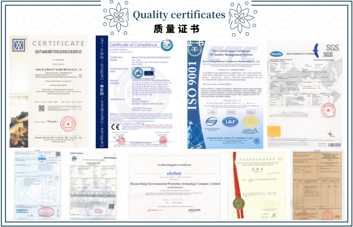 DOING multi-certified pyrolysis plant DOING multi-certified pyrolysis plant