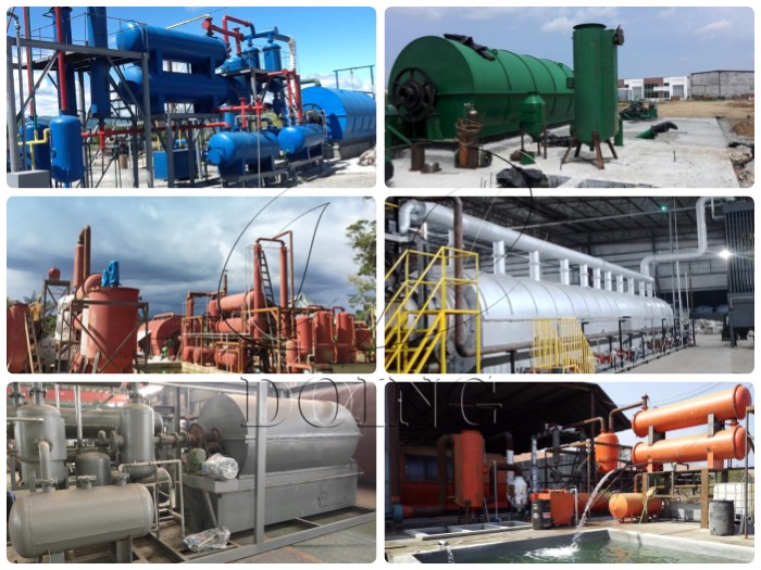 pyrolysis equipment in different regions