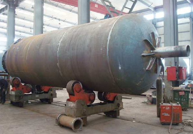 The reactor of waste  rubber/waste plastic/waste tire recycling pyrolysis plant