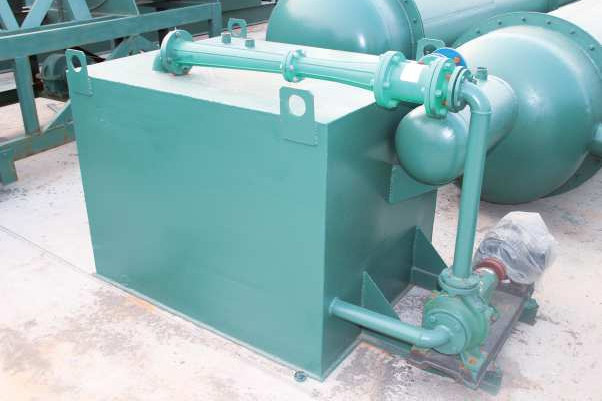 Pyrolysis plant safety device