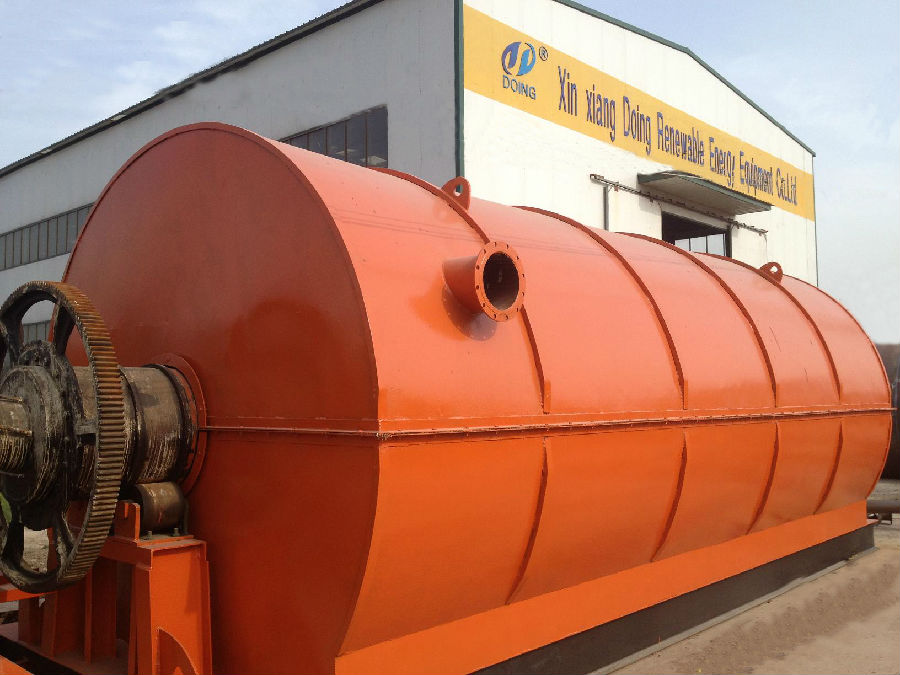 Advantages of 5th G waste tyre pyroloysis machine