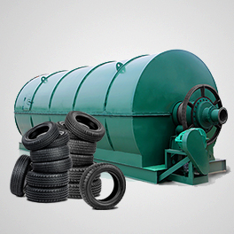 Pollution-free Doing tire pyrolysis to fuel oil plant (zero discharge)