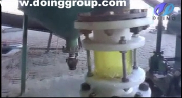 Pyrolysis plant working video in Bangladesh