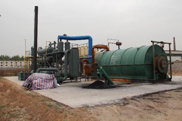 DOING waste pyrolysis plant features