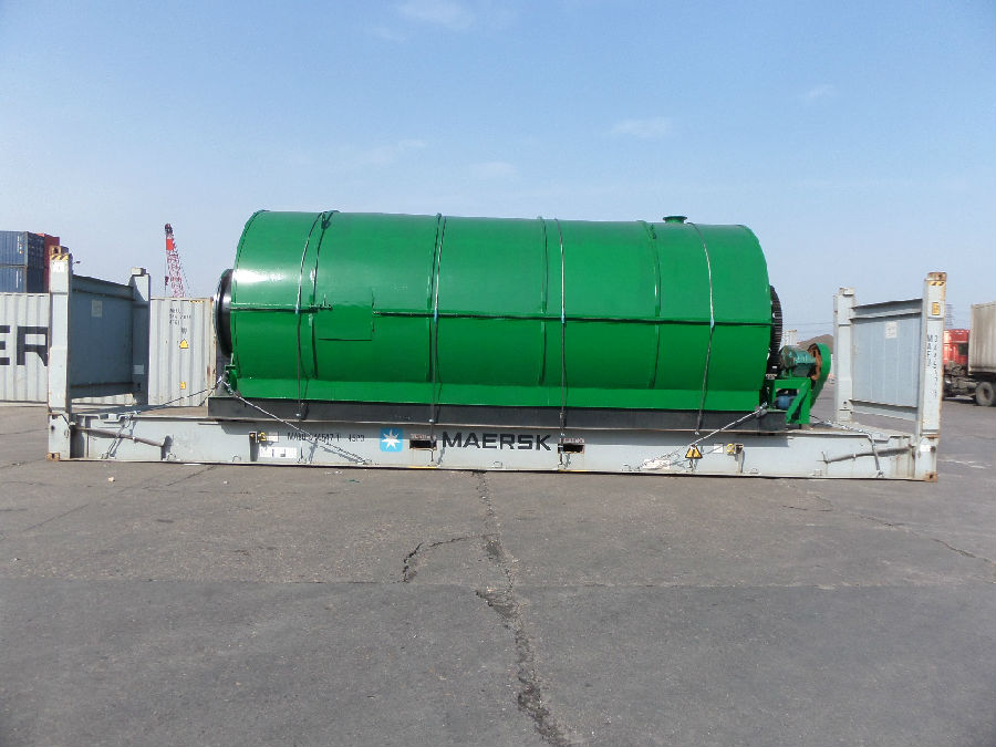 Successful installation case of tyre/plastic pyrolysis plant