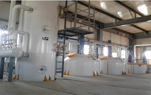 palm kernel oil refinery plant