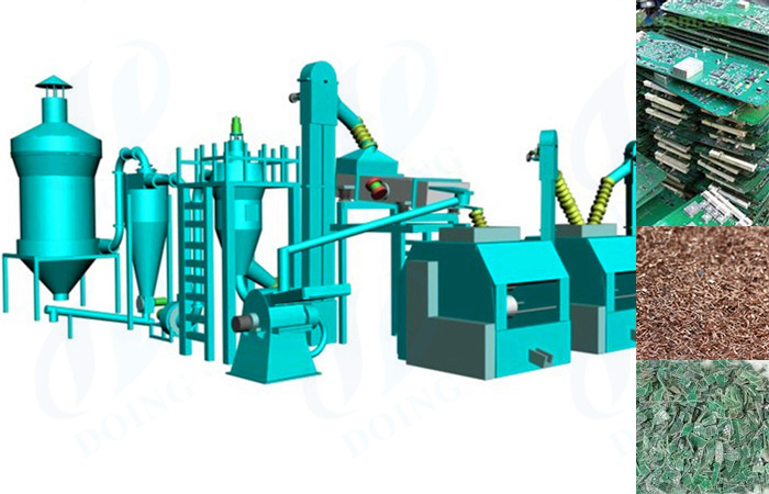 PCB board recycling machine