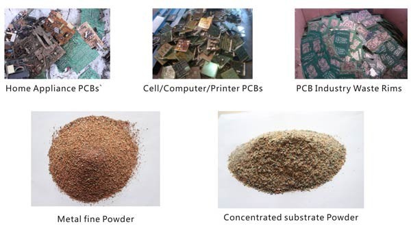 how to recycle waste pcb circuit board