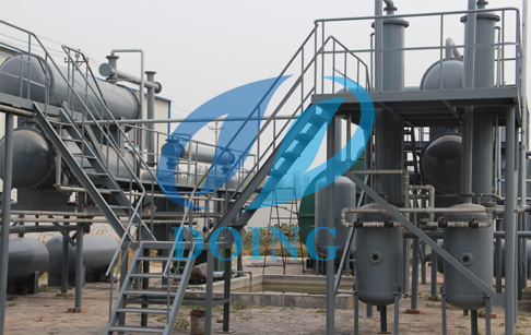 Deposit received for DOING wast plastic pyrolysis oil machine from Ethiopia Cust...