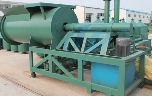 Pyrolysis plant auto feeder