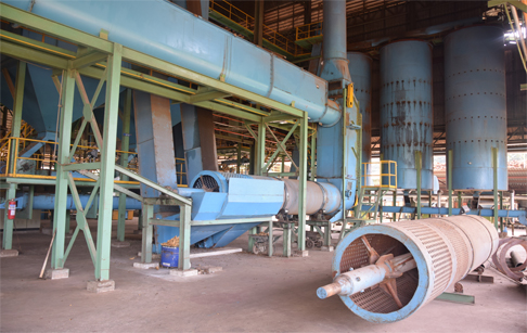 Palm oil processing plant