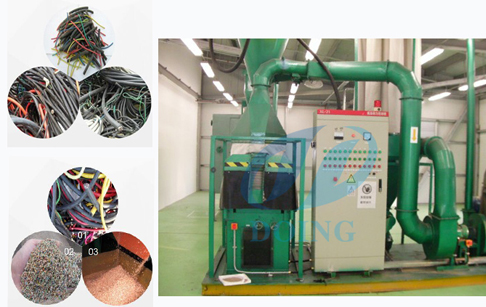What is the driving force of copper wire stripping machine?