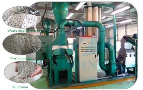 Which type of aluminum  recycling  machine?