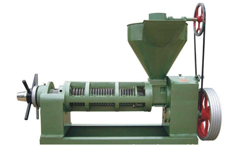 Cooking oil extrusion machine