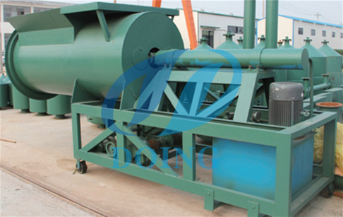 Carbon black briquette machine for waste tire pyrolysis plant