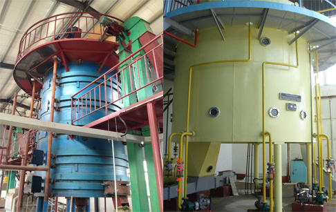 Top rice bran oil extracted rate cooking oil production line