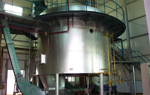 Rice bran oil manufacturing plant