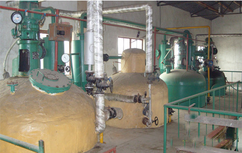 Sunflower seed oil refining machine