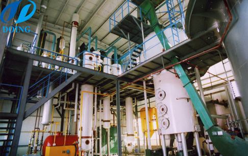 cooking oil solvent extraction plant