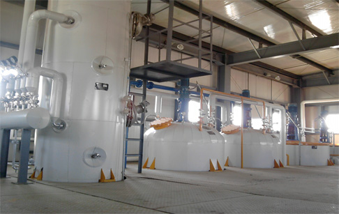 soybean oil refining machinery