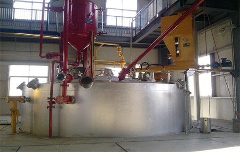 Influence of plant size on oil extraction machine
