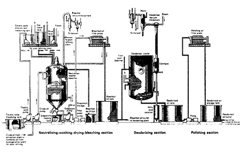 General oil refinery layout