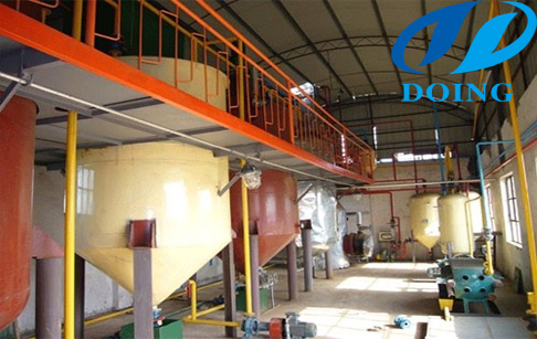 edible oil refinery and winterization plant 