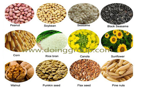 Which raw material can produce cooking oil?
