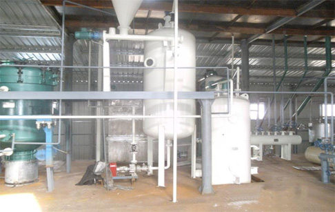 Finished installation palm oil refinery plant for DRC Congo cutsomer