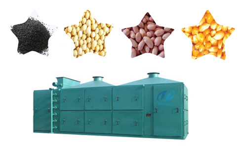 Flatbed dryer of cooking oil machine