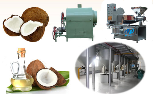 coconut oil mill plant