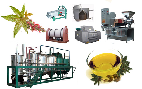 Complete castor oil mill machinery