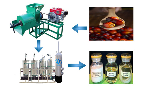 small scale palm oil refinery