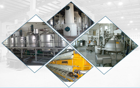 cooking oil refining plant